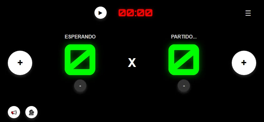 Control del árbitro en el teléfono